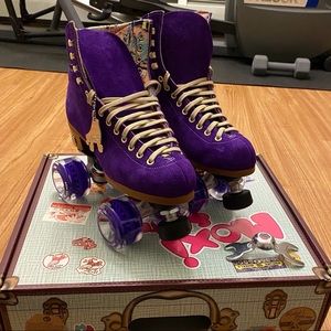 NEW Moxi Lolly Skates Taffy Purple Size 6